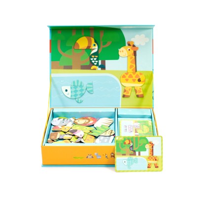 Μαγνητικό Κουτί Ζώα του Δάσους Classic World