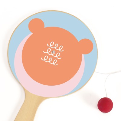 Ξύλινη Ρακέτα Paddle Ball Classic World