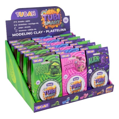 TUBI SMART DISPLAY 24ΤΕΜ.Πλαστελίνη μοντελοποίησης