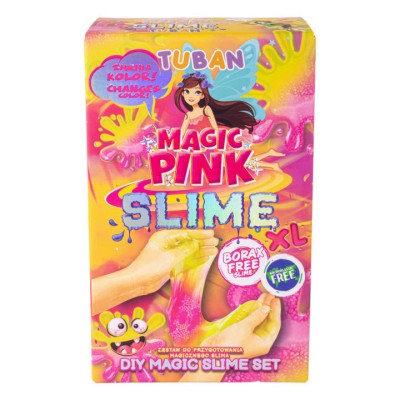ΣΕΤ ΚΑΤΑΣΚΕΥΗ – DIY TUBAN SLIME – MAGIC PINK XL